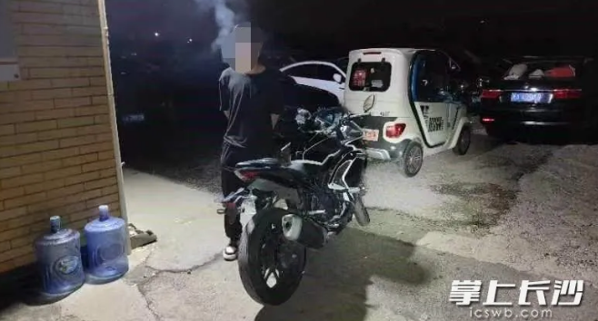 酒后開摩托也涉嫌酒駕！長沙交警：不要心存僥幸